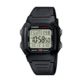 CASIO DIGITAL MENS 100M - W-800H-1AVDF