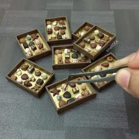 Chocolate Box Miniature Food Magnet