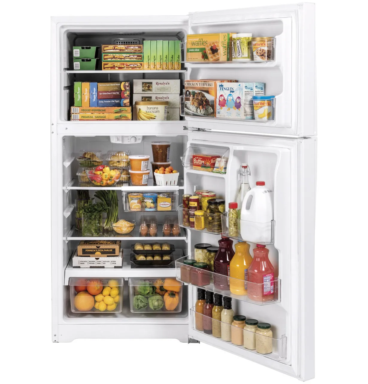 GE 19.2 Cu. Ft. Top-Freezer Refrigerator