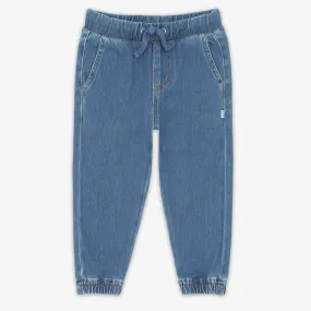 Midwash Blue Denim Jogger