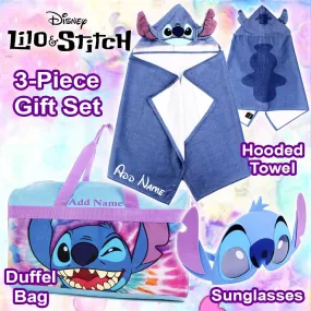 Personalized 3-Piece Lil' Splasher Gift Bundle - Stitch