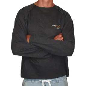 Vegan Style Men's long-sleeved t-shirt in grey